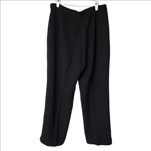 Kasper petite NWT black lined dress pants womens size 16P
